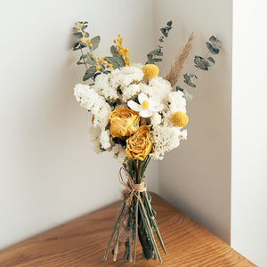 <span class=keywords><strong>Bouquet</strong></span> <span class=keywords><strong>de</strong></span> fleurs séchées préservées, rose, orchidée, coton, pour la décoration d'arche <span class=keywords><strong>de</strong></span> mariage, décoration <span class=keywords><strong>de</strong></span> hall d'hôtel, décoration <span class=keywords><strong>de</strong></span> table - Product Image 4