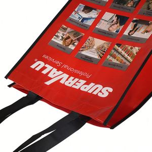 Sac de shopping non tissé laminé avec logo personnalisé - Product Image 2