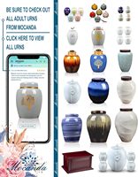 Urnas medianas para cenizas humanas para mujeres Urnas de cremación para cenizas humanas Urnas de recuerdo para cenizas humanas Urnas para cenizas