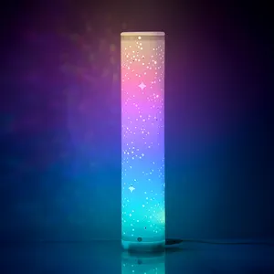 New Upgrade Wholesale Price Remote Control & App Control Starry Sky Cover Desktop RGB Ambiance Table Lamps