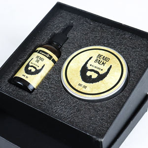 Logo personalizzato Kit per la crescita della <span class=keywords><strong>barba</strong></span> 2 in 1 olio di Argan Jojoba <span class=keywords><strong>baffi</strong></span> olio per la crescita olio per <span class=keywords><strong>barba</strong></span> Kit per la cura della <span class=keywords><strong>barba</strong></span> per uomo <span class=keywords><strong>Set</strong></span> regalo - Product Image 1