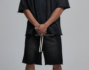 <b>Shorts</b> Wholesale Custom Cotton Heavyweight Vintage <b>Shorts</b> Blank <b>Mens</b> <b>Sweat</b> <b>Shorts</b> Manufacture Wholesale - Product Image 1