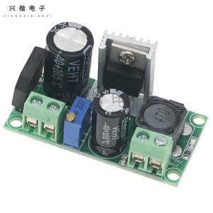 Convertidor de CC a CC Lm2596hv, entrada de 4,5 V-40 V, salida ajustable de 1,25 V-37 V, con disipador de calor para conversión de fuente de alimentación - Product Image 1