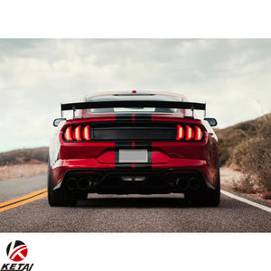 คุณภาพสูง GT350สไตล์ PP วัสดุกันชนรถด้านหลัง Diffuser Lip สำหรับมัสแตง2018-2022 - Product Image 5