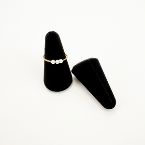 Exhibidor de Joyería Redondo de Plástico de Lujo Resistente a los Arañazos, Soporte para Anillos y Pendientes, Accesorios para Mostrador, Contenedor de Joyería para Exhibición en Vivo - Product Image 3