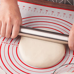 Tapis <span class=keywords><strong>de</strong></span> cuisson en silicone carré antiadhésif <span class=keywords><strong>de</strong></span> 19 pouces (40*50 cm) pour macarons, biscuits et pâtisseries, réutilisable, pour la cuisine à domicile - Product Image 5