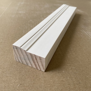 Ev dekor profiller dekoratif astarlanmış parmak eklem çam ahşap tuğla kalıp kalıpları - Product Image 5