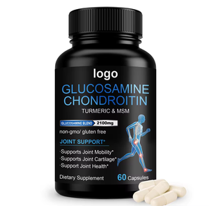 Biochealth GMP <span class=keywords><strong>Glucosamine</strong></span> Chondroitin MSM <span class=keywords><strong>Softgel</strong></span> kapsul dukungan sendi suplemen untuk wanita dan pria bersertifikat suplemen - Product Image 1