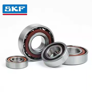SKF กรงทองเหลือง7316แท้ becbm 7316ตลับลูกปืนเม็ดกลมสำหรับสัมผัสเชิงมุมของแท้80x170x39mm ขนาด7316เมตร - Product Image 5