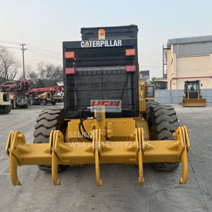 Prêt à expédier 99% nouvelle niveleuse d'occasion pour roue CAT 140K haute fonction 140G 140H 140M avec composant moteur central - Product Image 4