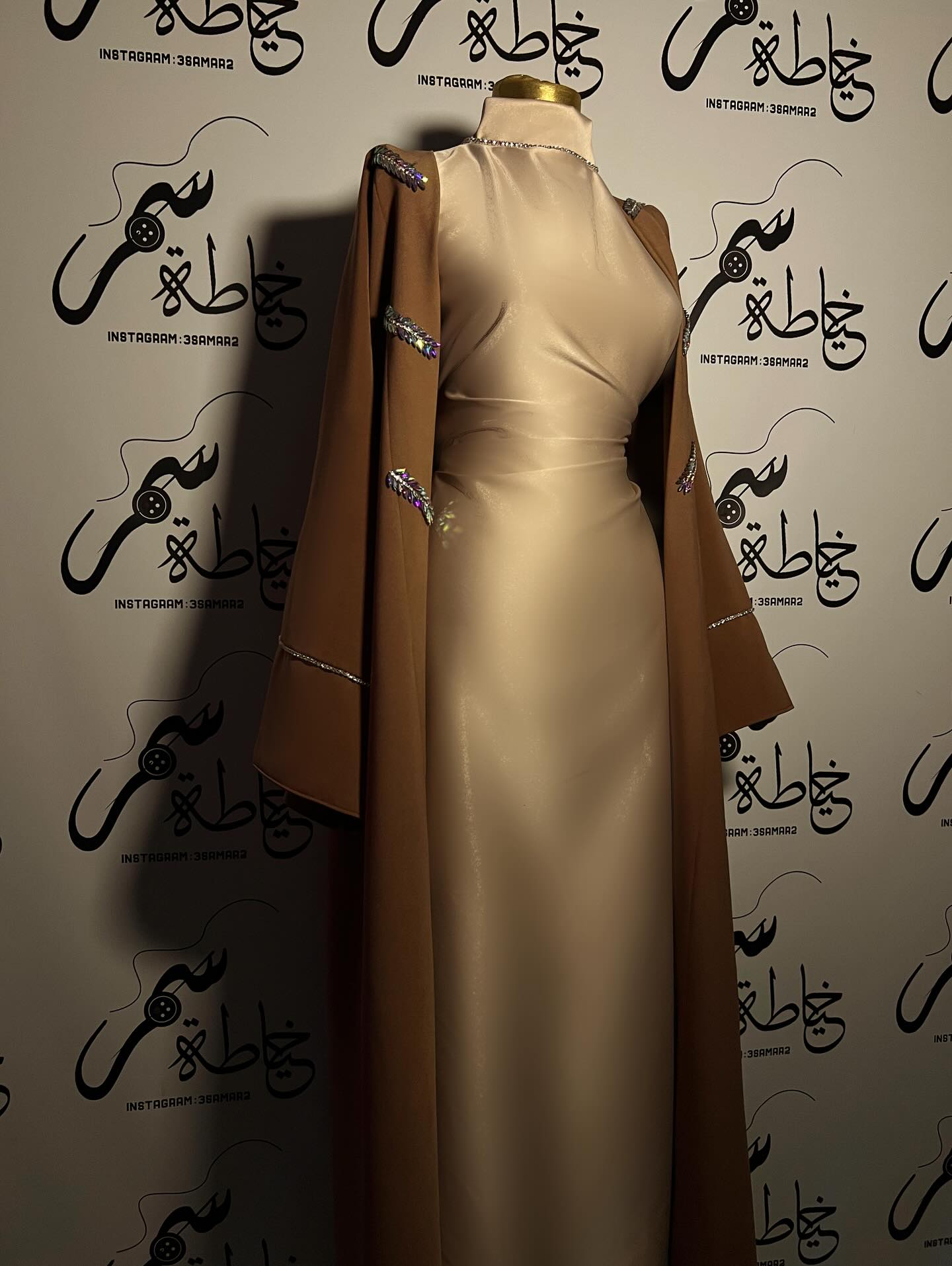 Elegant Evening Dress 2026 Modest Brown Jalabiya Dress Long Sleeve Flower  Design Women and Kids Ramadan Special Eid Dress| Alibaba.com