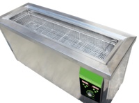 Pembersih Senjata Ultrasonik Daya Panas 500W Penghilang Lemak Senjata Api Baja Tahan Karat