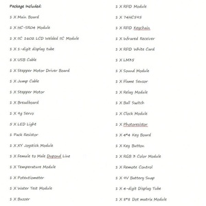 Kit de Aprendizaje RFID para Principiantes con Motor Paso a Paso, Mecanismo de Dirección, Placa de Desarrollo y Set Experimental - Marca Primitive - Product Image 2
