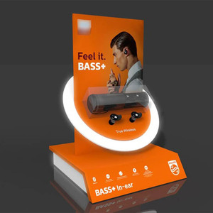 Présentoir métallique de support de vente au Vietnam pour écouteurs, haut-parleurs et accessoires de téléphone, support ISO9001, fournisseur d'électronique certifié - Product Image 3