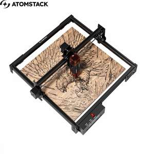 ATOMSTACK A5 Pro V2, Cortadora y Grabadora Láser de Escritorio de Alta Velocidad, Refrigerada por Aire, Fácil de Usar, <span class=keywords><strong>para</strong></span> Tallado de Hojas, Grabadora Láser de 5W - Product Image 1
