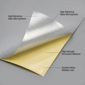 Rollo de Lámina Reflectante de Grado Económico para Publicidad y Señalización Exterior - Product Image 6