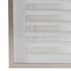 Quadro con Cornice Effetto Ombra di Pietra per Arredamento Casa, Accento Murale Soggiorno, Pezzo d'Arte Unico da Appendere - Product Image 4