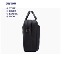 Sac de bureau personnalisé en gros pour hommes, style tendance, mallette d'affaires avec bandoulière, compatible avec ordinateur portable, écologique, voyage