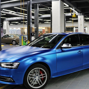 1.52*18m électrique-optique métal métallisé mat bleu foncé anti-rayures auto-cicatrisant peinture Protection autocollant vinyle Wrap <span class=keywords><strong>Film</strong></span> - Product Image 3