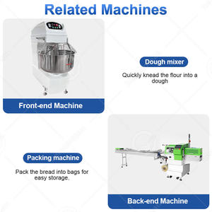 Machine à <span class=keywords><strong>pain</strong></span> farci entièrement automatique OCEAN, machine à <span class=keywords><strong>pain</strong></span> pour hamburgers, équipement complet de boulangerie - Product Image 5