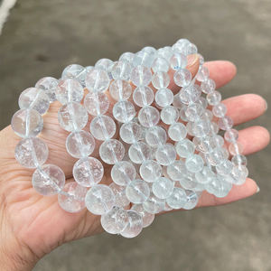 JD gemme pietre naturali materiale perline bracciale Premium nero nero Super sette braccialetti al quarzo - Product Image 4