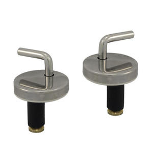 Kit de charnières de remplacement en acier inoxydable S153K à fermeture amortie pour portes, idéal pour atelier, salle de bain, salle de sport, cuisine - Product Image 1