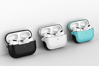WOWCASE casing pelindung silikon Earphone TPU lunak casing untuk penutup tahan benturan casing untuk Airpod Pro casing untuk Airpods Pro 2