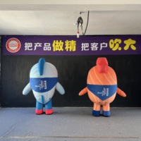 Saumon et poisson gonflables personnalisés haut de gamme, gonflables publicitaires durables pour la promotion de marques commerciales et les événements urbains