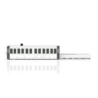 Machine de découpe laser à fibre CNC entièrement fermée 3015 avec Cypcut, servomoteur Yaskawa refroidi par eau, AI/BMP, découpe haute puissance