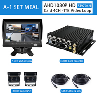 4CH HD Mobile Dvr 4G voiture DVR GPS WIFI 1080p résolution AHD enregistreur vidéo 1 an véhicule spécial MDVR RJ45 voiture boîte noire