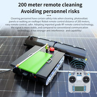 [Certifié CE] Kit de brosses robotisées HAOFU YK1 pour le nettoyage de panneaux solaires par lavage à l'eau, pour projets commerciaux d'exploitation et d'entretien