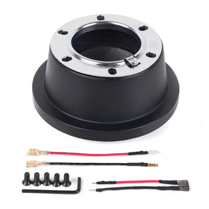 Adaptateur de moyeu de roue 120 mm PCD 4 trous en alliage d'aluminium noir pour Ford Mustang, mise à niveau et rénovation - Product Image 5