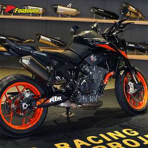 Nouvelle condition en acier inoxydable moto collecteur d'échappement sans lacet DB Killer silencieux pour <span class=keywords><strong>KTM</strong></span> <span class=keywords><strong>DUKE</strong></span> <span class=keywords><strong>Adventure</strong></span> 790 <span class=keywords><strong>890</strong></span> Street Bike - Product Image 6