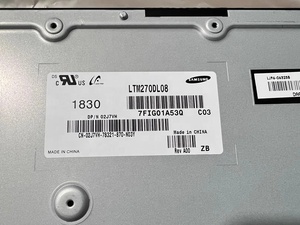 หน้า<span class=keywords><strong>จอ</strong></span> LCD ซัมซุง ขนาด <span class=keywords><strong>27</strong></span> <span class=keywords><strong>นิ้ว</strong></span> รุ่น LTM270DL06/07/08 LTM270DL11 LTM270RL01 LTM270FL01 สำหรับเปลี่ยนหน้าจอคอมพิวเตอร์แบบออลอินวัน - Product Image 6