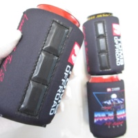 Coozies magnétiques personnalisés de haute qualité en néoprène par sublimation 12oz support de refroidisseur de canette magnétique avec aimants