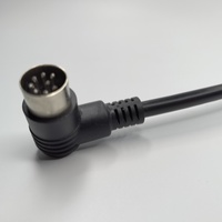 ODM OEM Custom 22AWG MIDI Din-Anschluss MINI DIN 4 5 6 7 8 9 10 11 12 13-poliges Stecker-Buchse-Kabelbaum-Lautsprecher-Audio kabel