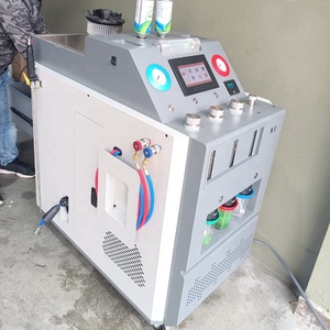 Automotive Ac System Maintenance and <strong>Flushing</strong> <strong>Station</strong> R134a Ac Refrigerant Recovery Machine - Product Image 4