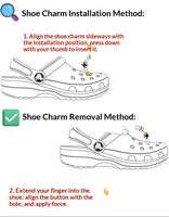 Boucles de chaussures détachables en forme de dessin animé avec breloques et décorations florales, accessoires DIY en caoutchouc PVC souple