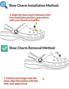 Boucles de chaussures détachables en forme de dessin animé avec breloques et décorations florales, accessoires DIY en caoutchouc PVC souple - Product Image 6