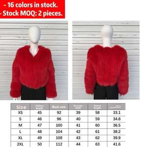Cappotti in Finta Pelliccia di Volpe Soffice da <span class=keywords><strong>Donna</strong></span>, Giacche Invernali Trendy Taglie Forti, Nuovo Design per Adulti, Abbigliamento Caldo da Esterno per Mamma e Me - Product Image 3