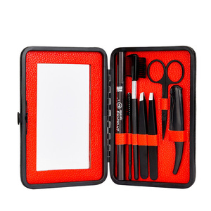Kit para dar forma a las cejas para hombres principiantes, lápiz profesional para cejas, resistente al agua y al sudor, recortador de cejas negro natural - Product Image 2