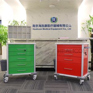 Hospitals Customizable Emergency <strong>Trolley</strong> High-quality Cold-rolled Steel Emergency <strong>Trolley</strong> - Product Image 6