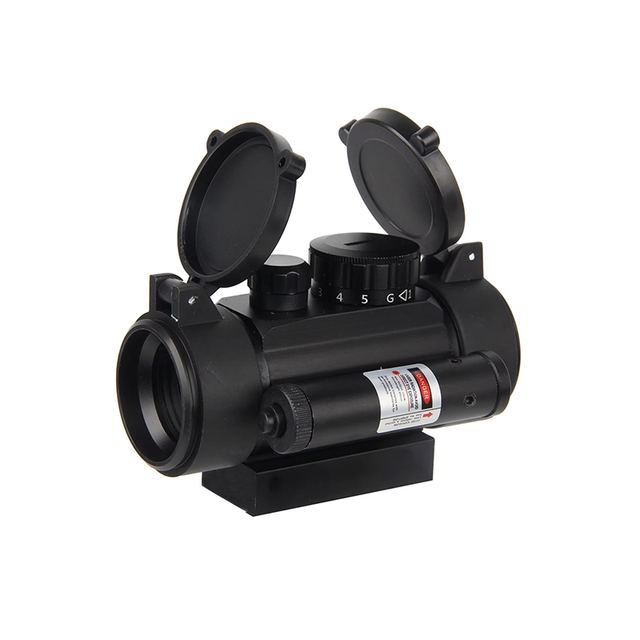 1x40 RDL Red & Green Dot Sight 4 Reticles Scope 11/20mm Hunting Aluminium Alloy Laser Sight