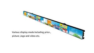 Barre d'étirement pour étagère de supermarché Affichage LED P1.2 P1.5 P1.8 Écran publicitaire LED vidéo défilant texte - Product Image 3