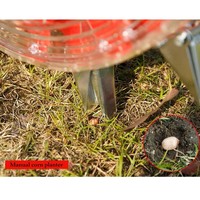 Semoir manuel portable pour agriculture en plateau, pour l'ail et les semis d'oignons