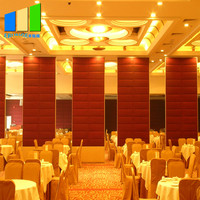 Cloison mobile moderne pour salle de banquet, restaurant, école, insonorisante, glissage fluide, installation facile