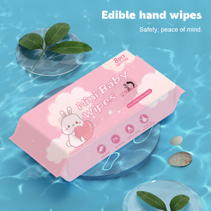 Lingettes de voyage écologiques en polyester pour bébés - Haute qualité, soin de la peau, non parfumées, <span class=keywords><strong>extra</strong></span> douces, motif animaux de dessin animé - Product Image 2