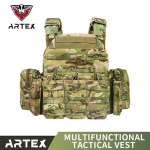 Chaleco Táctico de Entrenamiento Personalizado, Chaleco Táctico de Combate con Portaplacas de Poliéster 1000D, Liberación Rápida, Sistema Molle - Product Image 2