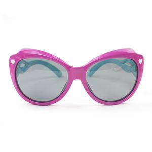 子供用サングラス2024子供用女の子用偏光UV保護ラインストーンハートデザインタックレンズ赤ちゃん用サングラス子供用 - Product Image 4