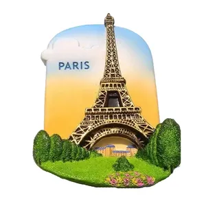 에펠 탑 파리 프랑스 수지 3D 냉장고 자석 홈 장식